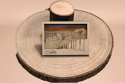 Calamita Quadretto "Sengio rosso" Calamita Quadretto "Sengio rosso"